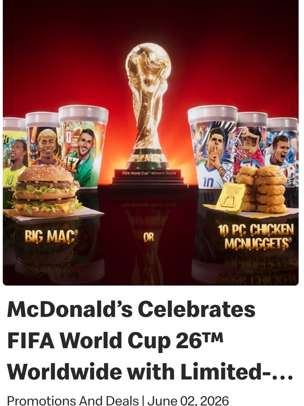 McDonald’s Cup